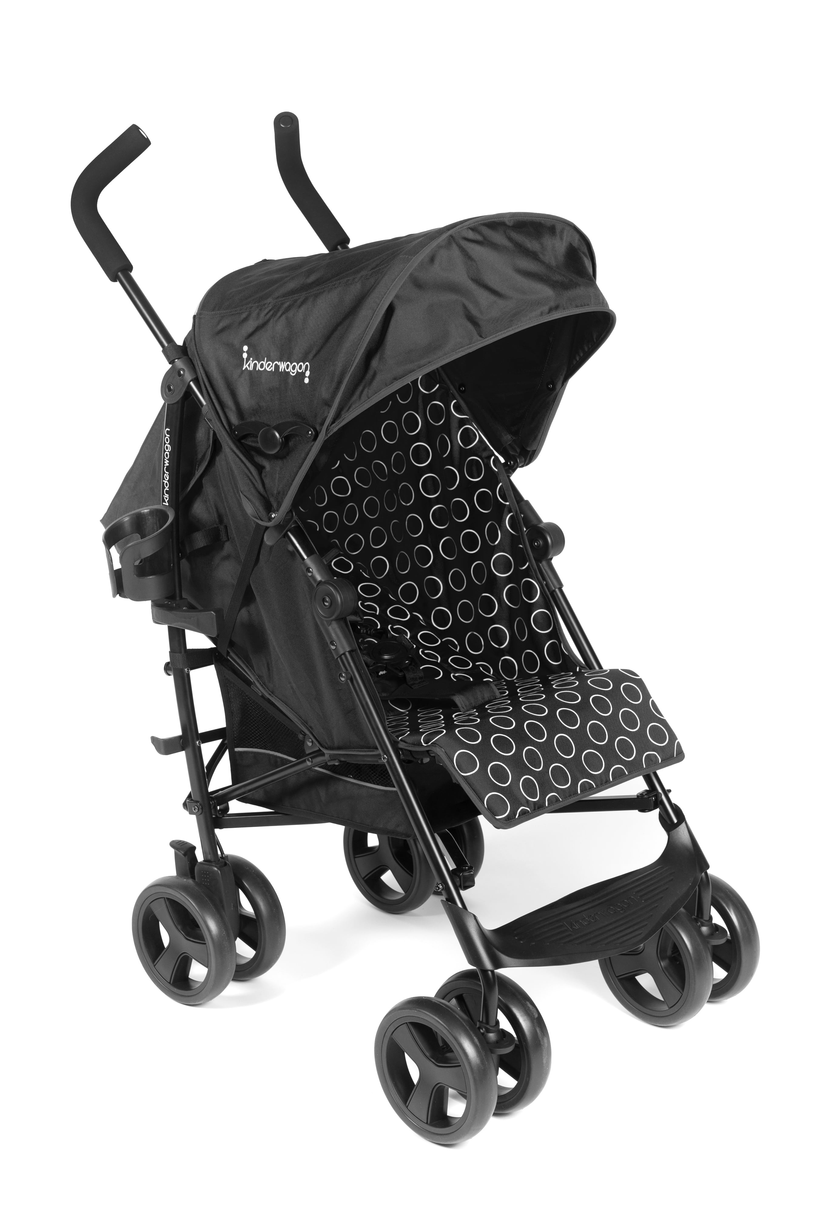 Kinderwagon Skip Lightweight Single Umbrella Stroller Black