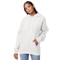thumbnail image 4 of Sudadera con capucha Hanes EcoSmart Pullover Blanca para Hombre, 4 of 6