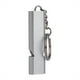 thumbnail image 2 of Silbato De Supervivencia De Emergencia De Doble Orificio De Aleación De Aluminio Dorado Con Llavero, Llavero De Herramienta Que Salva Vidas Para Exteriores, Autoprotección, 2 of 2