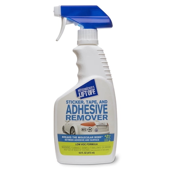 Motsenbocker's Lift-off Sticker, Tape and Adhesive Remover, 16 oz., White, 1 Each