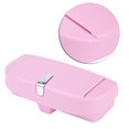 thumbnail image 4 of Estuche organizador universal con clip para gafas de sol para coche (rosa), 4 of 8