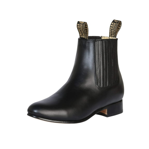 El Besserro Charro Boot - Leather Black 207