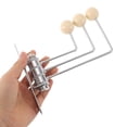 thumbnail image 6 of LOLIPPYY Wall-Mounted Coat Rack with Swivel Hooks - Adjustable Metal and Wooden Hangers for Entryway, Bedroom, Laundry Room Organization, 6 of 9