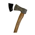 thumbnail image 7 of FORESTER Woodman 24in Wood Cutting Axe with Sheath - Multipurpose Axe with Hickory Handle for Wood Splitting and Chopping - Hand Forged Swedish Steel, 7 of 7
