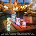 thumbnail image 4 of Yayeee Flameless Candles with Remote Flickering Battery Operated Multi Color Changing, Strawberry Pattern, 4 of 7
