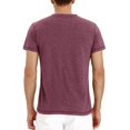 thumbnail image 4 of Iceglad Mens Fashion Casual Front Placket Basic Short Sleeve Henley T-Shirts, 4 of 10