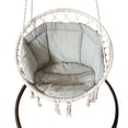 thumbnail image 2 of Cojín reclinable para mecedora, cojín grueso para asiento, silla de ratán, sofá, silla de jardín, Tatami, hamacas, columpios Fivean unisex, 2 of 2