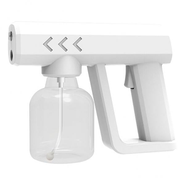Desinfectante portátil eléctrico de mano 250 ml Perfecl recargable inalámbrico con luz azul
