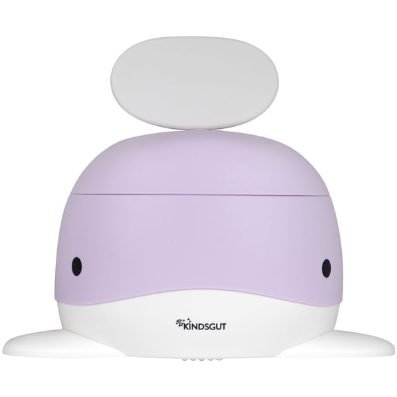 Kindsgut Whale Potty Training Toilet – Ergonomic Toddler Potty for Boys & Girls, Designed in Germany, Non-Slip & Easy Clean, Lilac