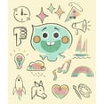 thumbnail image 2 of Men's Soul 22 Emoji Manual  Graphic Tee Beige Medium, 2 of 4