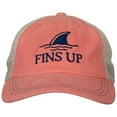 thumbnail image 2 of Landshark Fins Up Salmon Colorway Adjustable Hat, 2 of 3