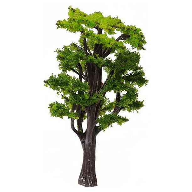 Naiovety Árbol antiguo en miniatura artificial, planta, jardín, paisaje, ornamento, modelo de construcción, artesanía, simulación de Type3 NO3