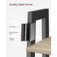 thumbnail image 2 of Ladder Shelf, 5-Tier Bookshelf, Storage Rack, Bookcase with Steel Frame, for Living Room Home Office, Kitchen, Bedroom, Industrial Style, Camel Brown + Black, 2 of 8