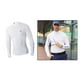 thumbnail image 5 of Camisa de golf transpirable para hombre con protección solar UV para ropa deportiva y fitness S, 5 of 9