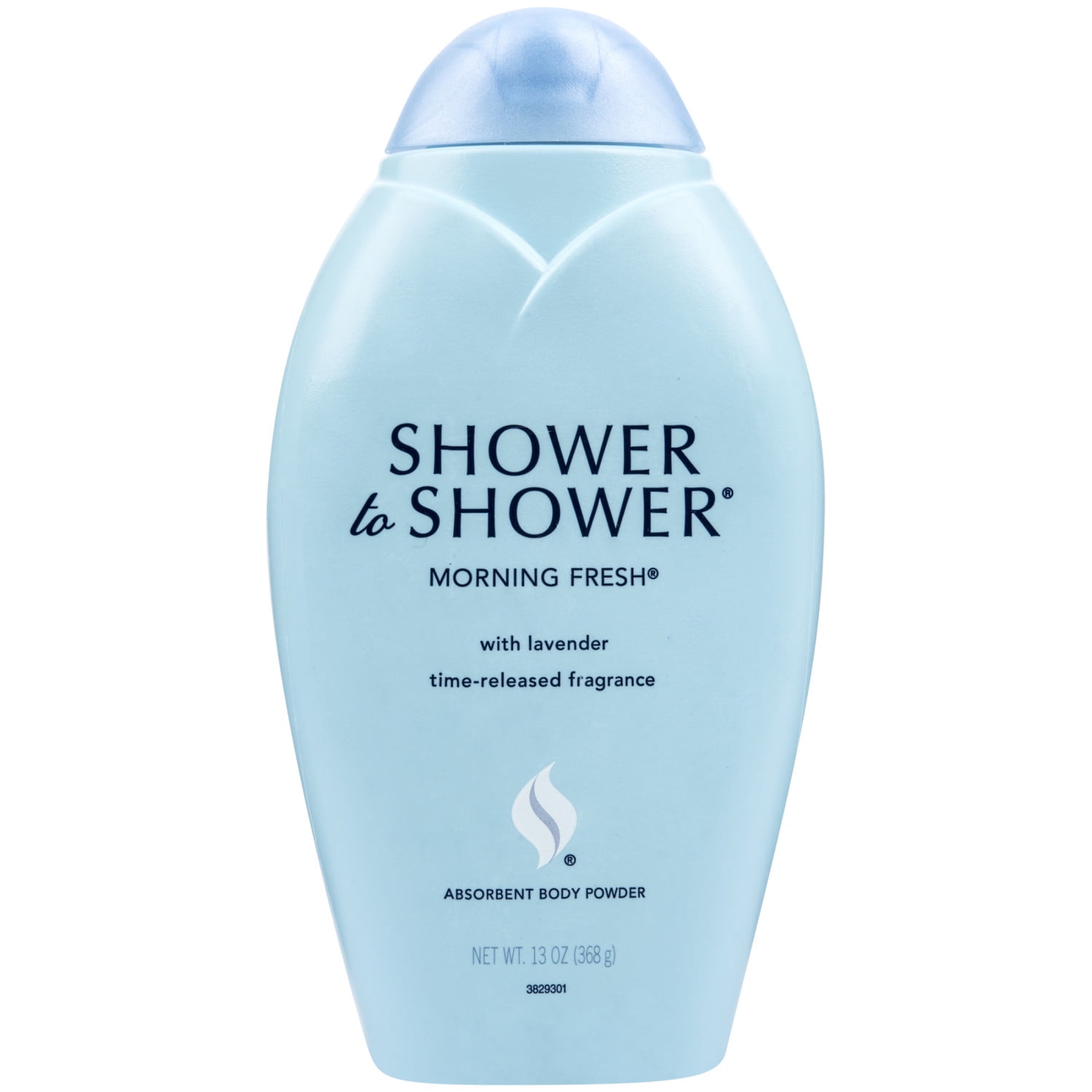 Shower to Shower Talc Free Body Powder Moisture Control for Women and Men, Morning Fresh, 13 oz