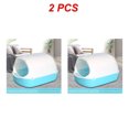 thumbnail image 1 of 1/2PCS Plastic With Spoon Cat Excrement Basin Front Lift Cover Pet Litter Box Clean Basin Pet Bedpan Toilet Pets Supplies Splash ShopWise Round, 1 of 16