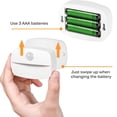 thumbnail image 4 of Motion Sensor Light Under Cabinet Pir Compact Led Sensor Stick-On Portable Light For Kitchen Wardrobe Desk, 4 of 9