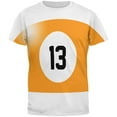thumbnail image 1 of Halloween Billiard Pool Ball Thirteen Costume All Over Mens T Shirt, 1 of 2