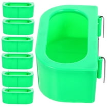 HOMEMAXS  10 Pcs Hanging Food Dish Bird Feeder Anti-spreading Trough