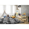 thumbnail image 4 of Alfombra TWINNIS, 244 x 305 cm, mullida, para interiores, color negro y gris, 4 of 9