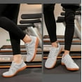 thumbnail image 4 of Unisex Wide Toe Box Barefoot Shoes Mesh Breathable Zero Drop Walking Sneakers for Tennis Running Workout Gym Jogging, 4 of 11