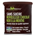thumbnail image 2 of Castle Kitchen Sugar Free Marvelous Mint Premium Dark Hot Chocolate Mix (8 oz) - Winter Favorite - Vegan, Dairy Free, Plant Based - Keto & Diabetic - Mix with Milk Substitute - Good Source of Fiber, 2 of 3