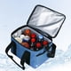 thumbnail image 3 of Bolsa grande de tela Oxford con aislamiento para alimentos, bolsa térmica para transporte de frío y calor, bolso de mano para exteriores, senderismo, Azul Baoblaze Bolsas Térmicas Geniales, 3 of 8