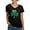 Black, variant on CafePress - Shamrock Of Shamrocks Women's V Neck Dark T Shirt - Women's V-Neck Dark T-Shirt