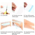 thumbnail image 2 of Toystoory Vendaje impermeable de 10M, película de reparación médica, cinta fija, adhesivo elástico transpirable para baño, 15/10/5 de ancho, Type2 NO2, 2 of 6