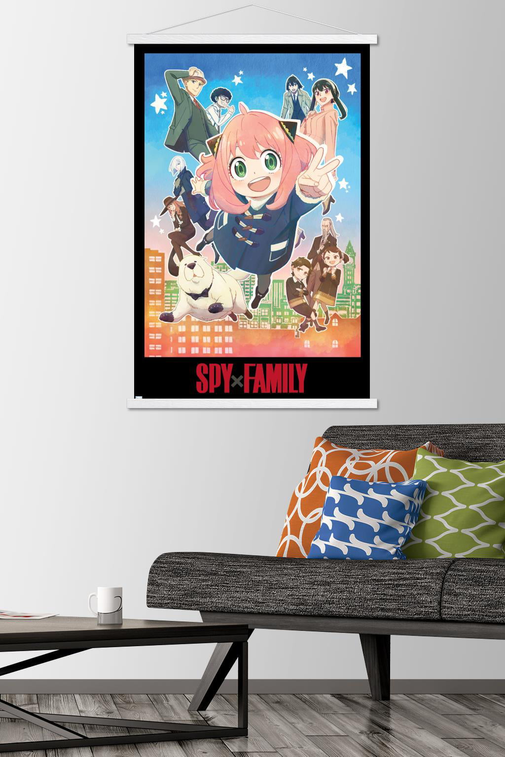 WOMELF Spy X Family Anya Meme Anime Poster Canvas Poster Wall Art Decor  Print Picture Paintings for Living Room Bedroom Decoration Frame-style  24x36inch(60x90cm) : : Home & Kitchen