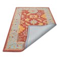 thumbnail image 2 of Rugsotic Carpets Hand Tufted Wool Eco-Friendly 5'x8' Area Rugs Rectangle Red Blue Oriental High Pile Thick Handmade Anti Skid Indoor Rug for Living Room, Bedroom K00683, 2 of 5