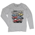 thumbnail image 5 of Still Plays With Cars Ford Falcon Women's Long Sleeve T-shirt 60-70s Classic Muscle Car, 5 of 7
