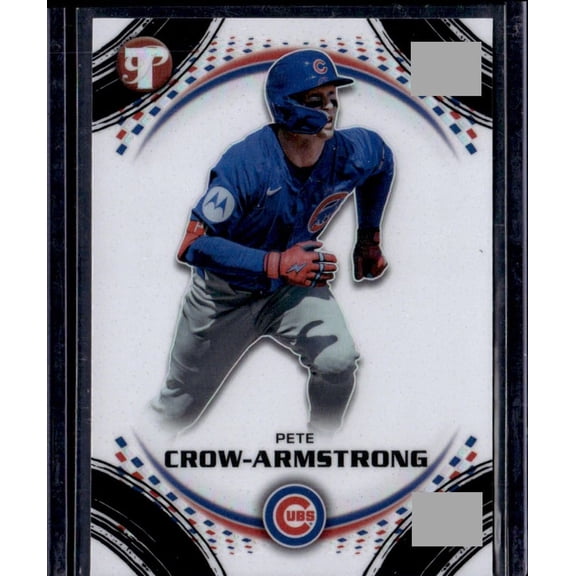 2026 Topps Pristine Pete Crow-Armstrong #58 Chicago Cubs Baseball Card Chicago Cubs MLB Baseball Trading Card