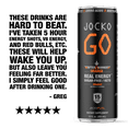 thumbnail image 5 of Jocko Go Sugar Free Afterburner Orange Energy Drink, 12 fl oz (Single can), 5 of 7