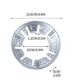 thumbnail image 3 of Danhjin Capot de Rassemblement pour Poêle Housse Coupe-Vent Anneau Coupe-Vent Anneau de Rassemblement Anneau d'Énergie Housse en Maille pour Poêle à Gaz, 3 of 9