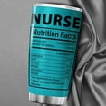 thumbnail image 6 of Nurse Nutrition Facts Tumbler Stainless Steel Coffee Cup 20oz Nursing Gifts For Nurses Students Coworkers Insulated Mug Medical Healthcare Worker Appreciation Gift For Her, 6 of 6