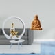 thumbnail image 2 of Figura de niña, estatua de mujer, centro de mesa, dormitorio, regalo para lectores, estantería, escultura abstracta de granja, estatua del Cor, 2 of 8