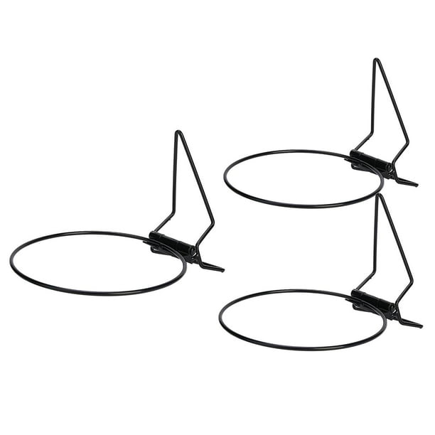 Estantes colgantes de hierro para plantas, estantes, barandillas de pared, soportes para macetas, ganchos organizadores 17cm