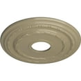 thumbnail image 3 of Ekena Millwork 15 3/8"OD x 3 5/8"ID x 1"P Dublin Ceiling Medallion (Fits Canopies up to 8 1/4"), Hand-Painted Gobi Desert, 3 of 6