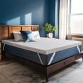 thumbnail image 5 of Dyfun Twin XL 4 Inch Gel Memory Foam Mattress Topper, Medium Firm Support with Cooling Non-Slip Cover, 5 of 8