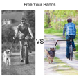 thumbnail image 2 of Cinturones desmontables Heldig para pasear perros en bicicleta, 2 of 6