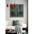 thumbnail image 4 of FSLiving H-Style Track Mount Pendant Fixture Scandinavian Style Pendant Lights for Kitchen Hanging Lamp Modern Wood and Aluminium Light Customizable,Red - 3 Lights, 4 of 6