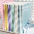 thumbnail image 6 of Miyuadkai 60 Sheet Lay Flat Writing Journal, Colege Ruled 6 Color Assortment Top Bound Notebok White Paper, Universal A5 Spiral Notebok Top Bound Lined, 6 of 9