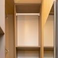thumbnail image 4 of UPOUART Wooden Closet Hanging Rod Robust Beech Wood Clothes Rod for Wardrobe Organization, 4 of 8