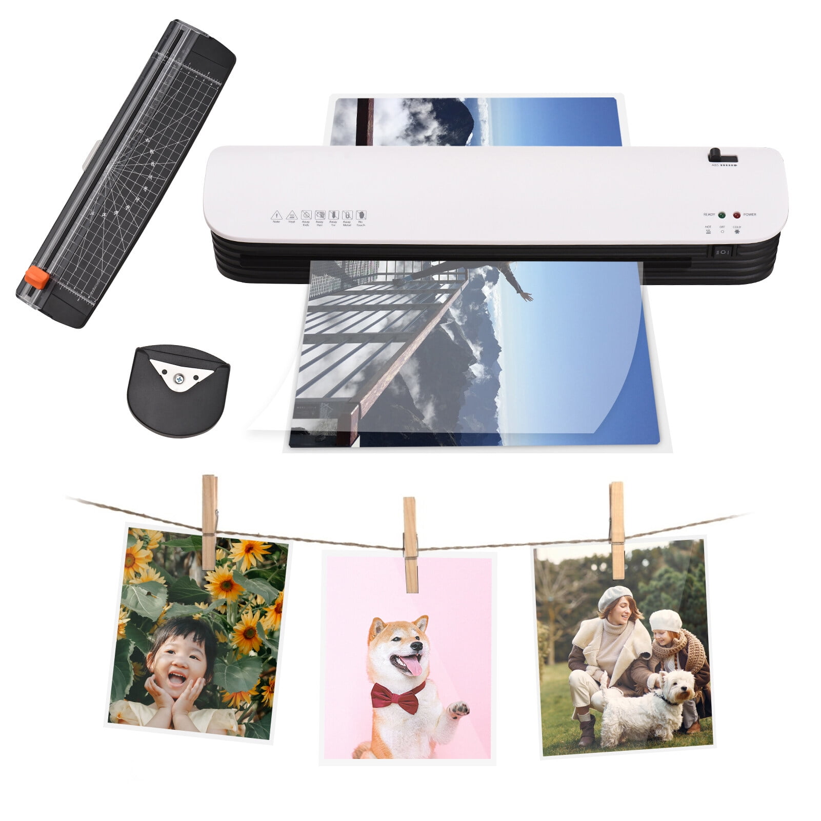 Laminator,Set A3 Size 2 Roller With Sl399 Laminator Roller With 25 Lamination 2 Roller Rounder Office Supplies 25 A3/a4/a5/a6 Pouches Cold Lamination 2 And Cold Lamination Rounder Me Office