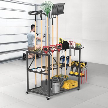 Power Tool Organizer,Wall Mount Garage Storage Rack,Power Tool Hanger