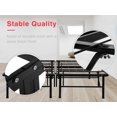 thumbnail image 6 of FDW Bed Frame Queen Metal Base Mattress Foundation Heavy Duty Steel Replaces Box Spring,Black, 6 of 7