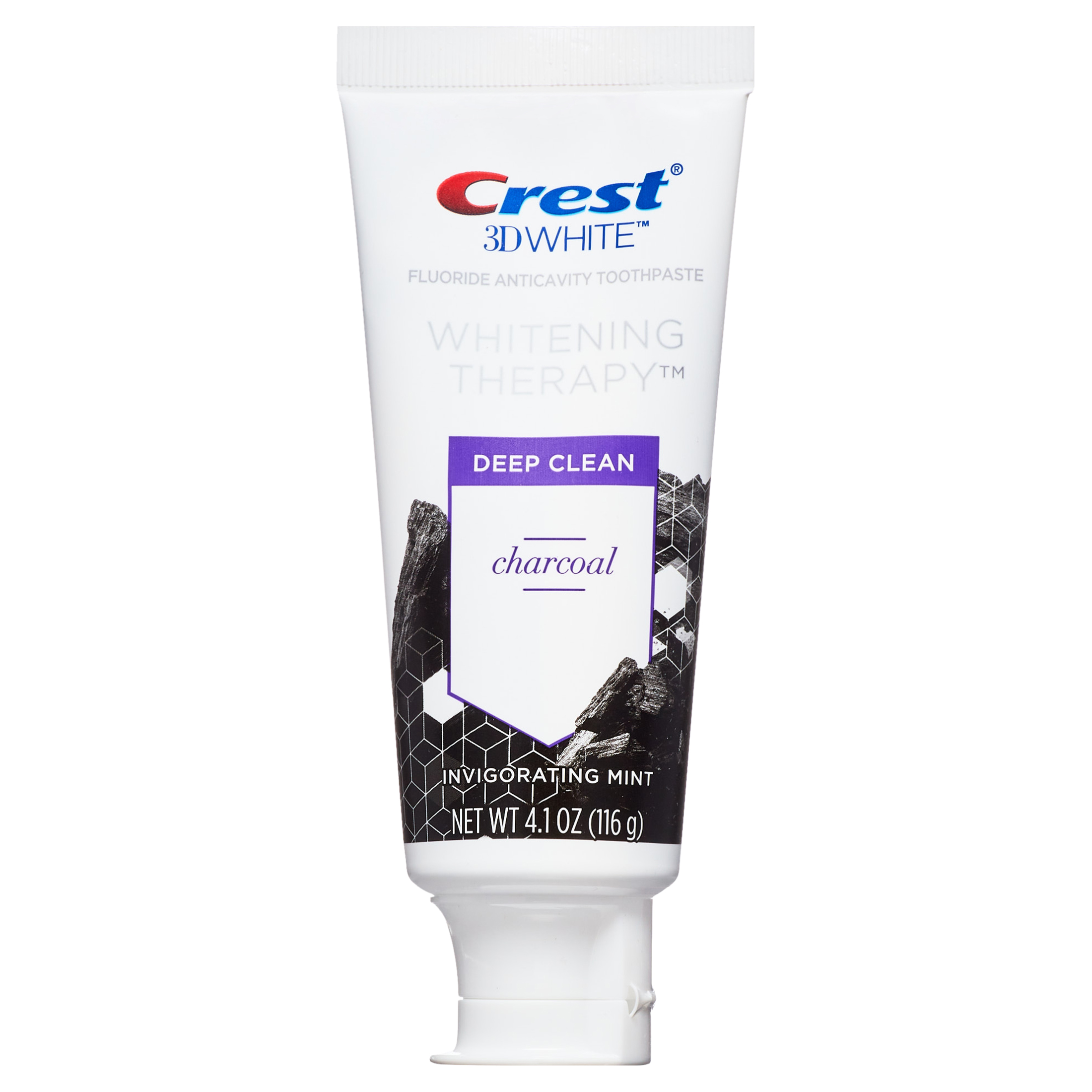 Crest 3D White Whitening Therapy Charcoal Deep Clean Toothpaste, Mint, 4.1 oz - image 3 of 11