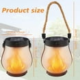 thumbnail image 3 of Solar Flame Lanterns Outdoor Waterproof - Solar Lanterns for Patio Garden Decoration, Flame Garden Lanterns for Outdoor Patio Trail Decorations, Holiday Decoration, 3 of 6