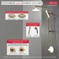 thumbnail image 2 of Delta Universal Showering Components: Shower Column 26" Round, 2 of 2